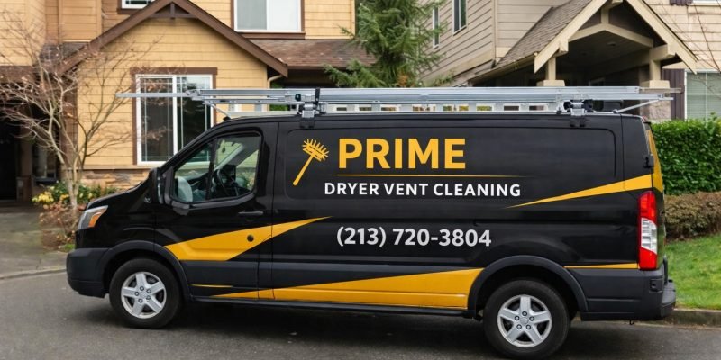 Our Service Van At The Location